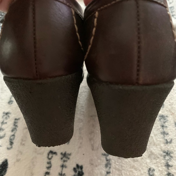 Aerosoles brown woman’s wedges size 8 - Picture 7 of 10